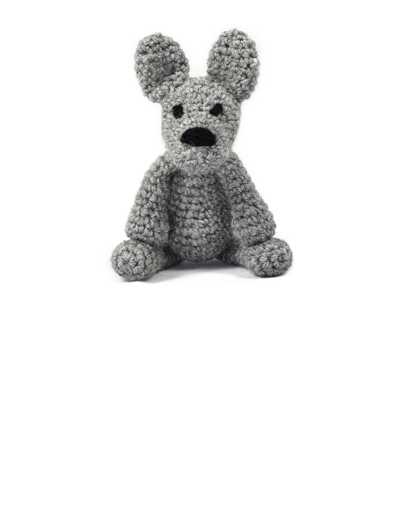 toft ed's animal mini enzo the french bulldog amigurumi crochet
